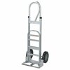 Vestil Silver Aluminum P-Handle Hand Truck With Hard Rubber Wheels APHT-500A-HR